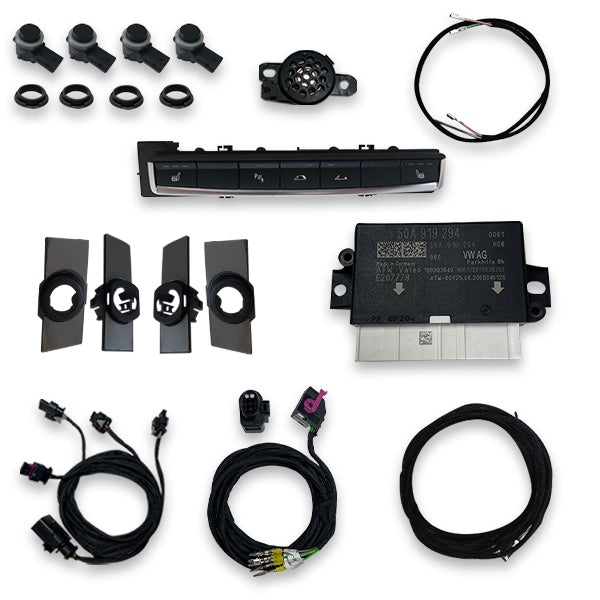 Parking Aid Front Upgrade with OPS for VW T6.1 SH (trailer assist not available)
