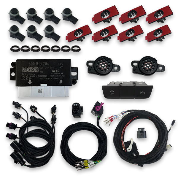 Parking Aid Front & Rear with OPS for Skoda Fabia NJ
