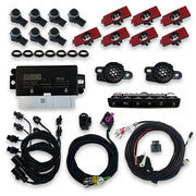 Parking Aid Front & Rear with OPS for Skoda Rapid