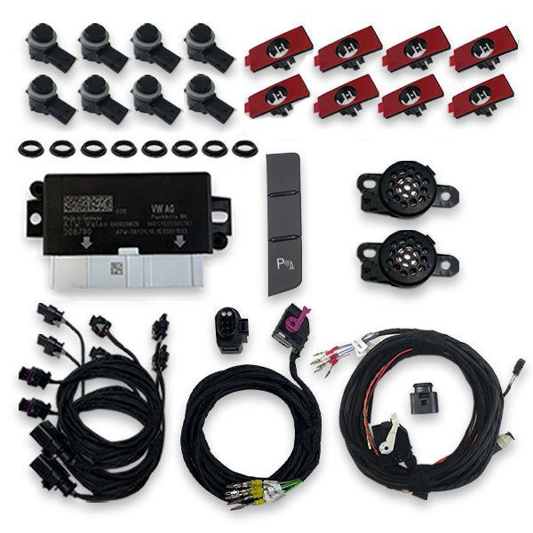 Parking Aid Front & Rear with OPS for Skoda Fabia PJ