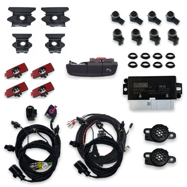Parking Aid Front & Rear with OPS for Skoda Kamiq NW4