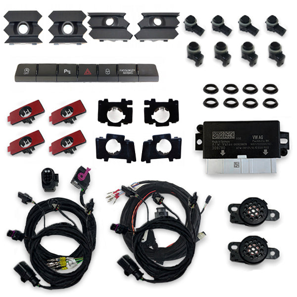 Parking Aid Front & Rear with OPS for Skoda Karoq NU7
