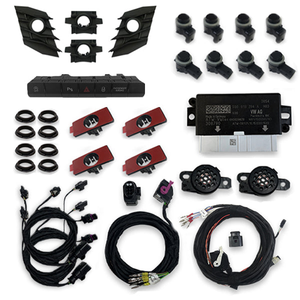 Parking Aid Front & Rear with OPS for Skoda Karoq NU7 (Facelift)