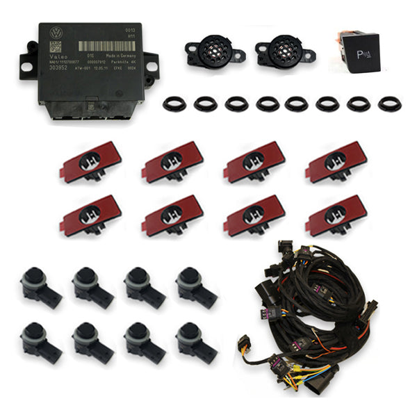 Parking Aid Front & Rear with OPS for VW Passat B6