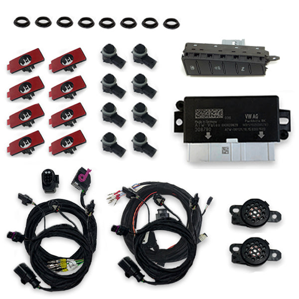 Parking Aid Front & Rear with OPS for VW Passat B7