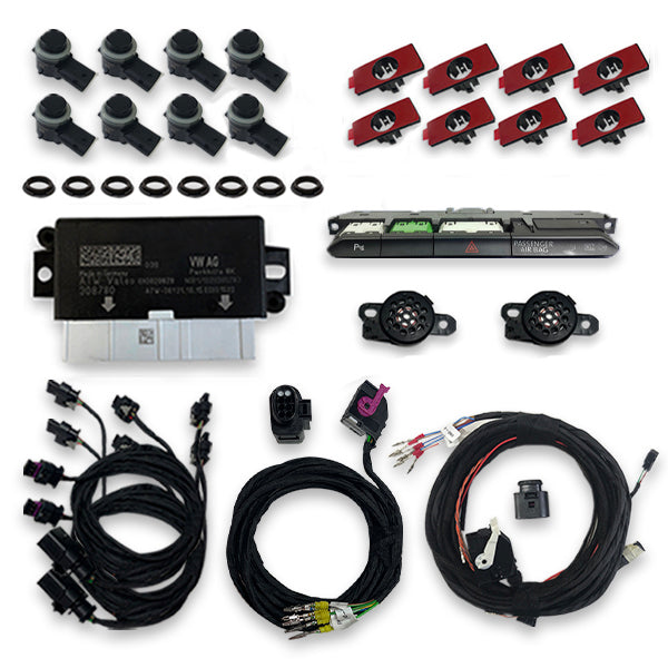 Parking Aid Front & Rear with OPS for VW Passat B8