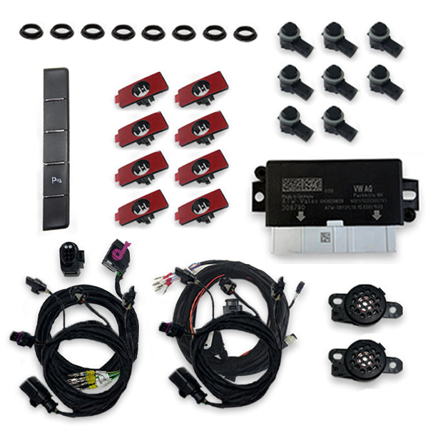 Parking Aid Front & Rear with OPS for Skoda Superb 3V