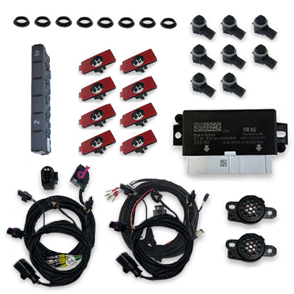 Parking Aid Front & Rear with OPS for VW Taigo