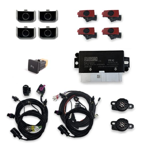 Parking Aid Front & Rear with OPS for VW Golf 6