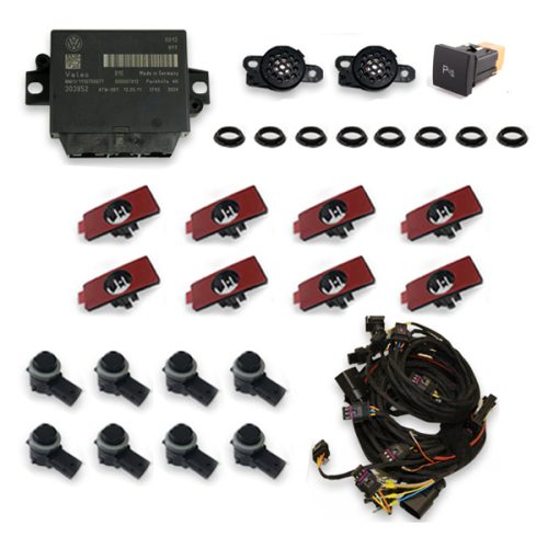 Parking Aid Front & Rear with OPS for VW Jetta 5C