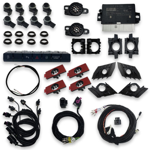 Parking Aid Front & Rear with OPS for Skoda Karoq NU7 (Facelift)